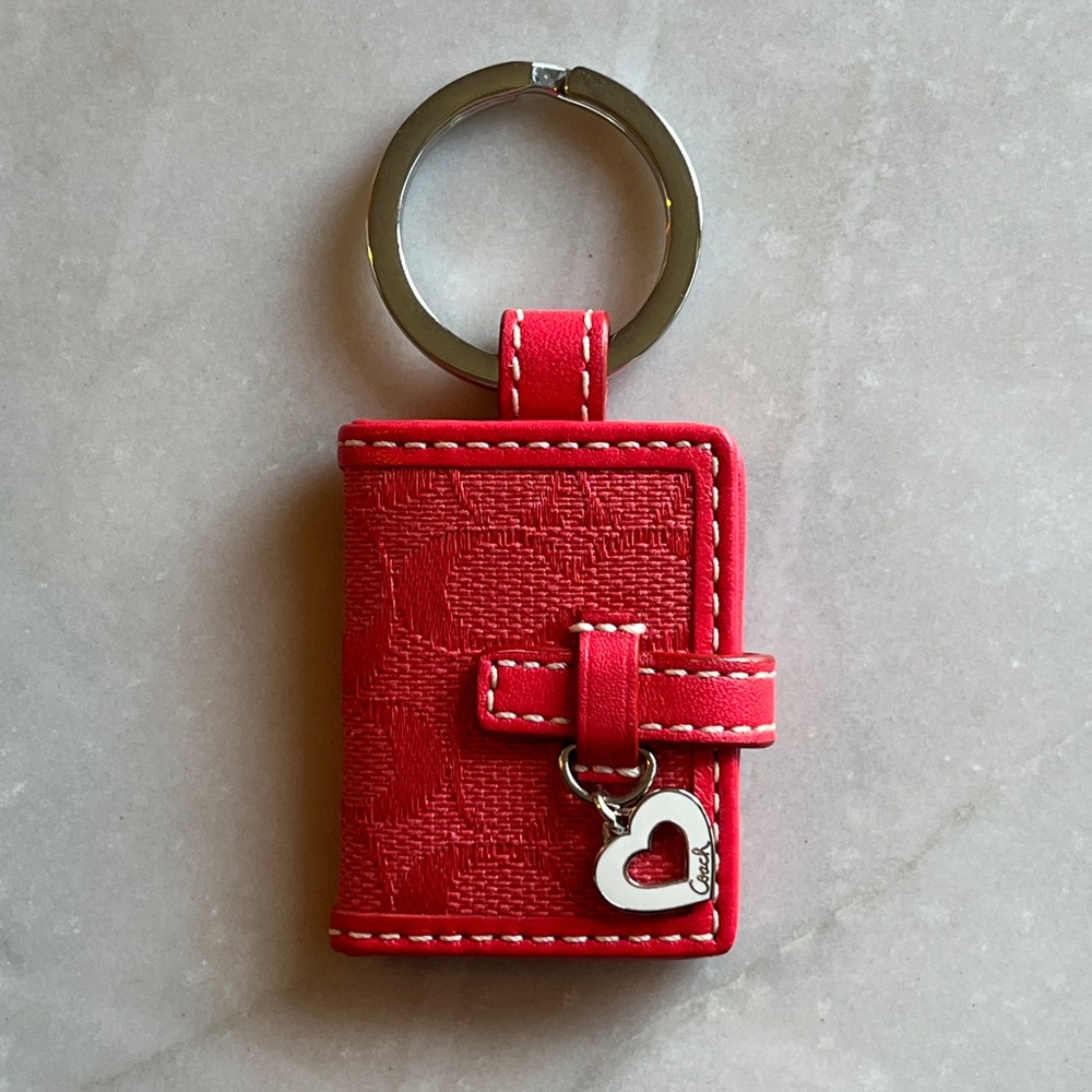 Coach Picture Frame Keychain